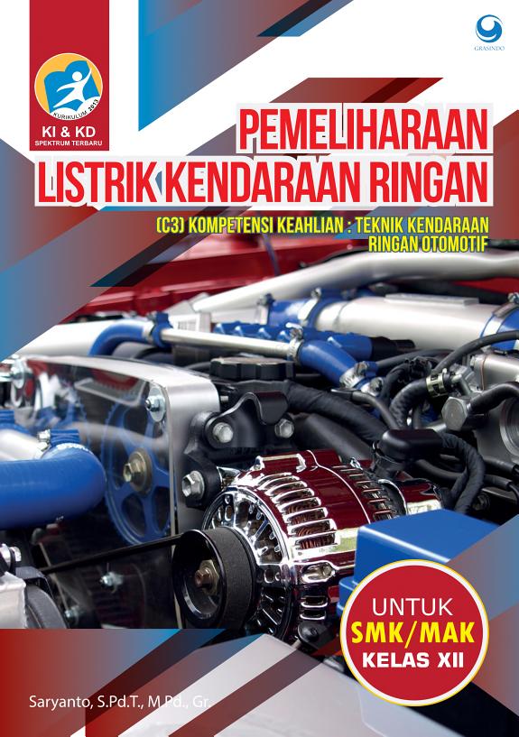Sampul Pemeliharaan Listrik Sepeda Motor SMK/MAK Kelas XII