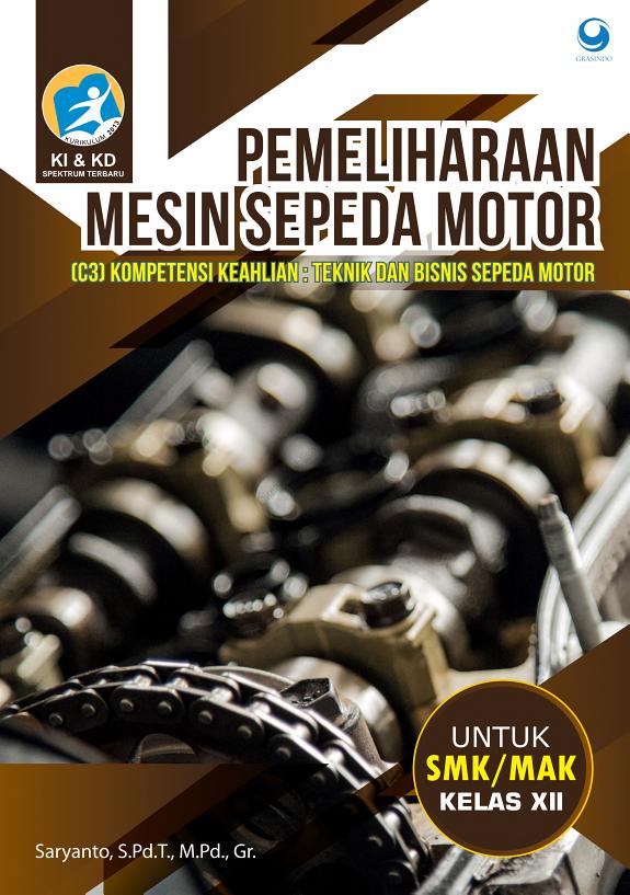 Sampul Pemeliharaan Mesin Sepeda Motor SMK/MAK Kelas XII