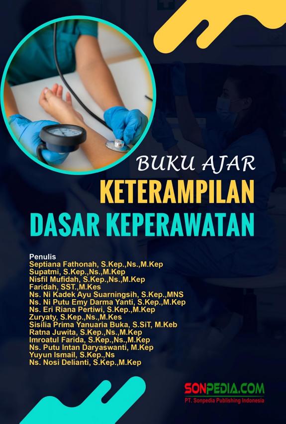 Sampul BUKU AJAR KETERAMPILAN DASAR KEPERAWATAN