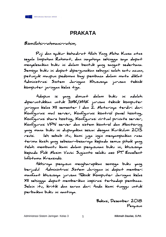 Sampul Administrasi Sistem Jaringan 3