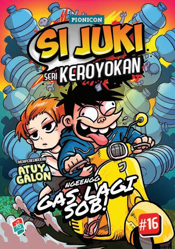 Sampul Si Juki seri Keroyokan #16