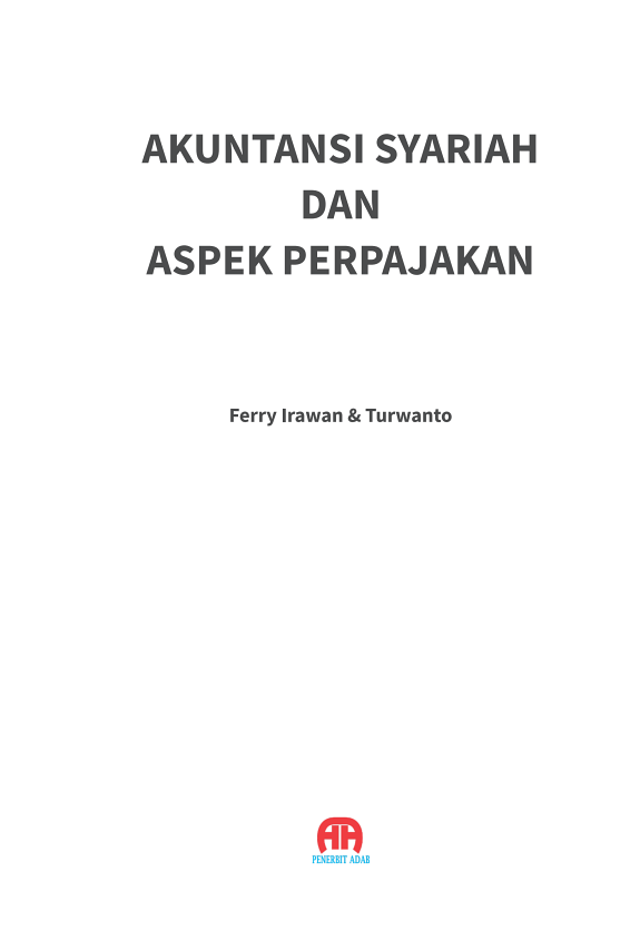 Sampul AKUNTANSI SYARIAH DAN ASPEK PERPAJAKAN