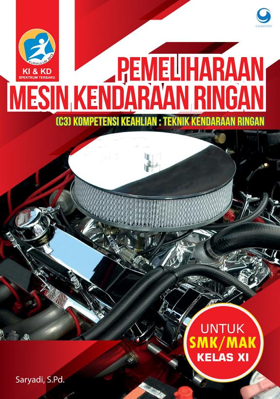 Sampul Pemeliharaan Mesin Kendaraan Ringan SMK/MAK Kelas XI