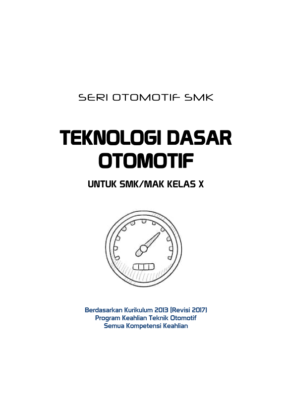 Sampul Teknologi Dasar Otomotif