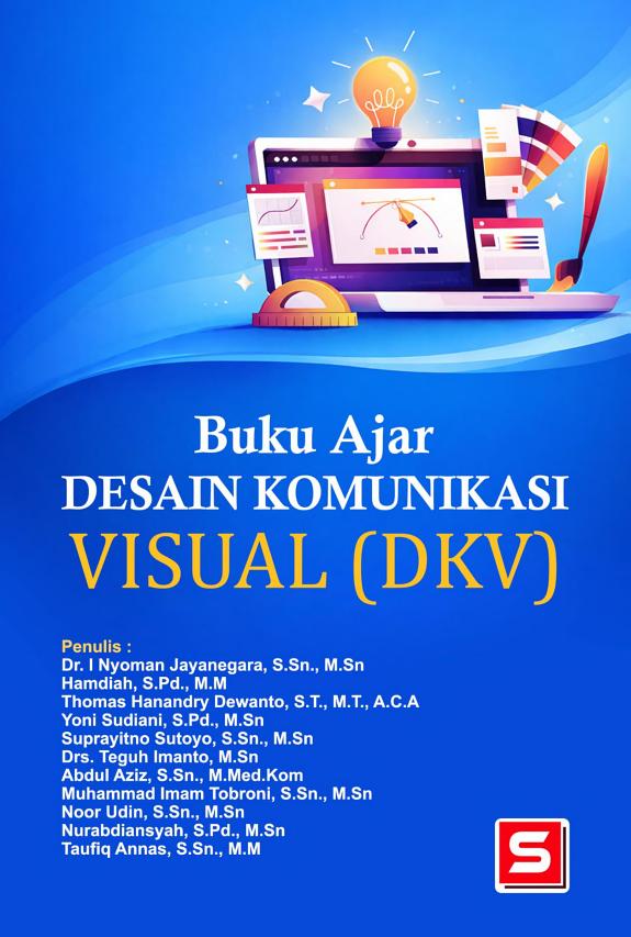 Sampul Buku Ajar Desain Komunikasi Visual (DKV)