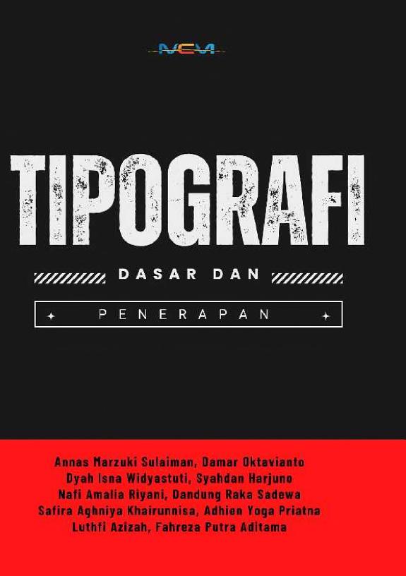 Sampul TIPOGRAFI: DASAR DAN PENERAPANYA